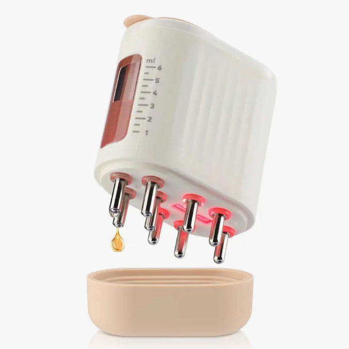 Rose Glow™ - Advanced Scalp Care Massager with Red Light Therapy