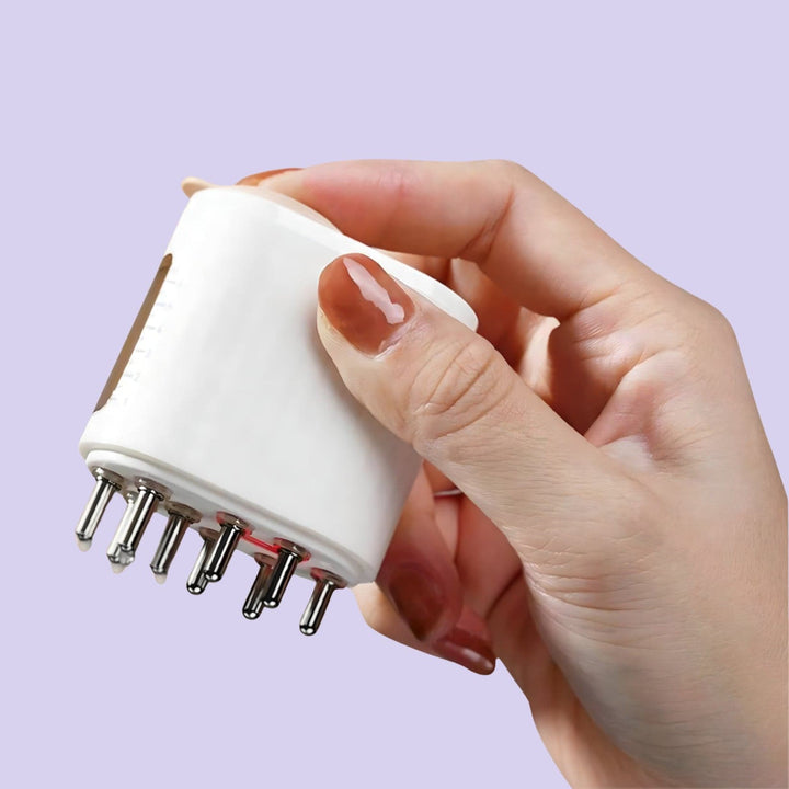 Rose Glow™ - Advanced Scalp Care Massager with Red Light Therapy