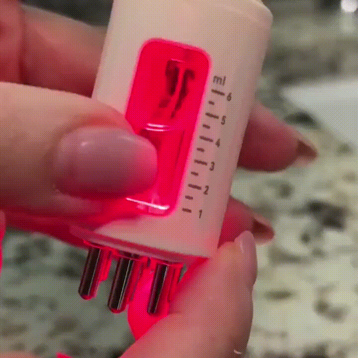 Rose Glow™ - Advanced Scalp Care Massager with Red Light Therapy